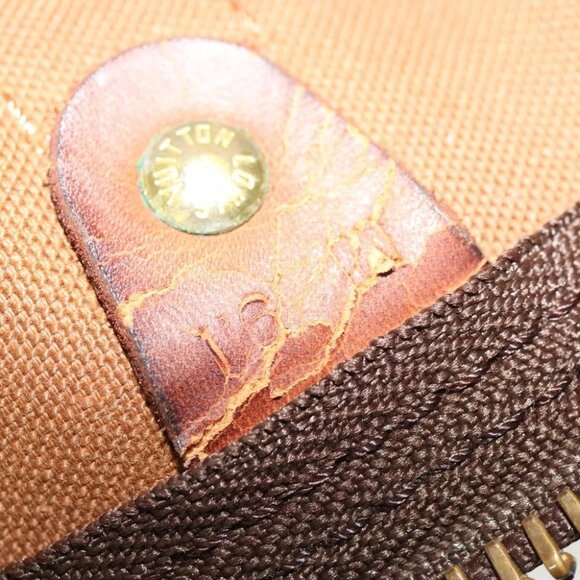 LOUIS VUITTON Monogram Keepall 55 Boston Bag LV Auth - Picture 10 of 16